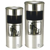 手工制作室內(nèi)環(huán)保不銹鋼圓形垃圾桶
