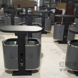 東莞市新馬小區(qū)環(huán)保分類鋼制垃圾箱定做
