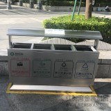大號分類不銹鋼垃圾桶圖片大全