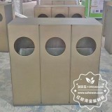 紀(jì)念館不銹鋼分類垃圾桶彰顯環(huán)保與品質(zhì)
