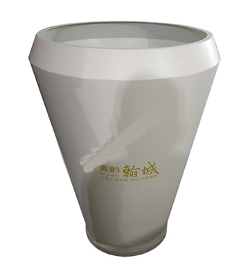 戶外物業噴塑不銹鋼花缽